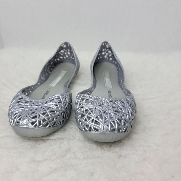 Campana Zig Zag Iv Inf 06458 Silver Kids Shoes Size 13 - Picture 2 of 8